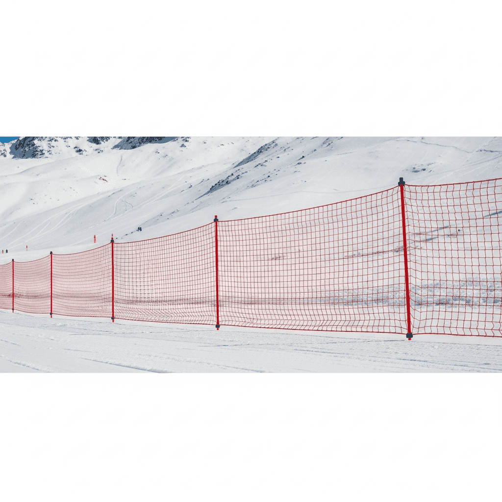 Как выбрать заградительную сетку для горнолыжного склона: практическое руководство